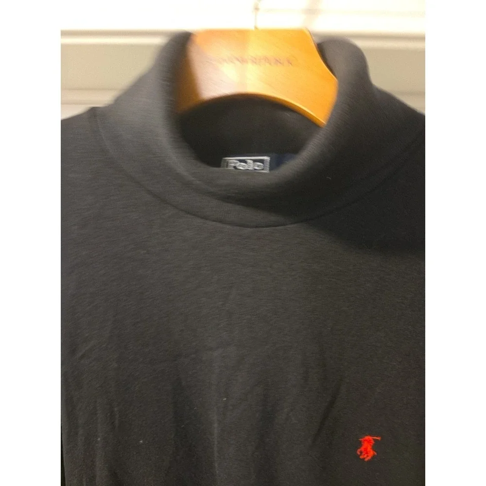 VINTAGE VTG 90s Polo by Ralph Lauren 100% Cotton turtleneck sweater XLarge